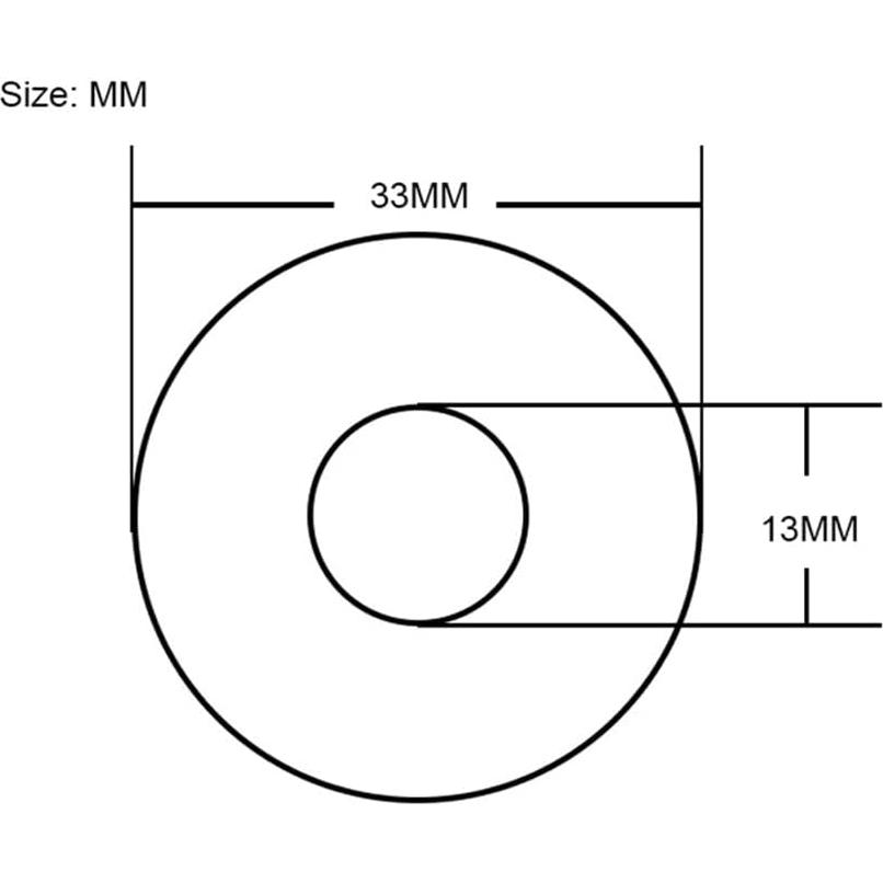 Anillo Interruptor Guitarra Eléctrica ROZILO 2 Pcs Aluminio Negro