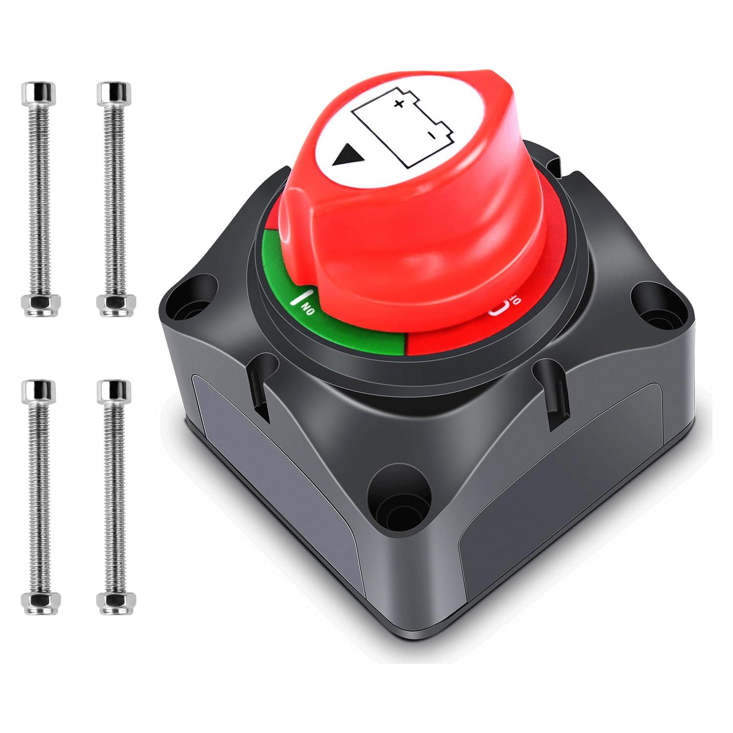 Interruptor de Batería Nilight 90015A 12-48V On/Off Impermeable