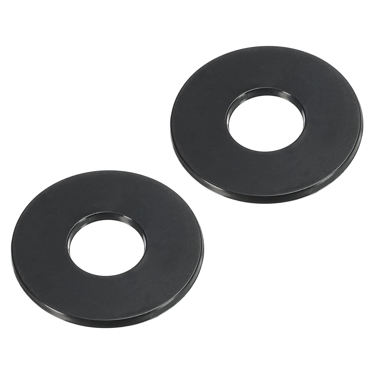 Placa de Arandela de Interruptor MECCANIXITY para Guitarra Eléctrica Negra 34mm