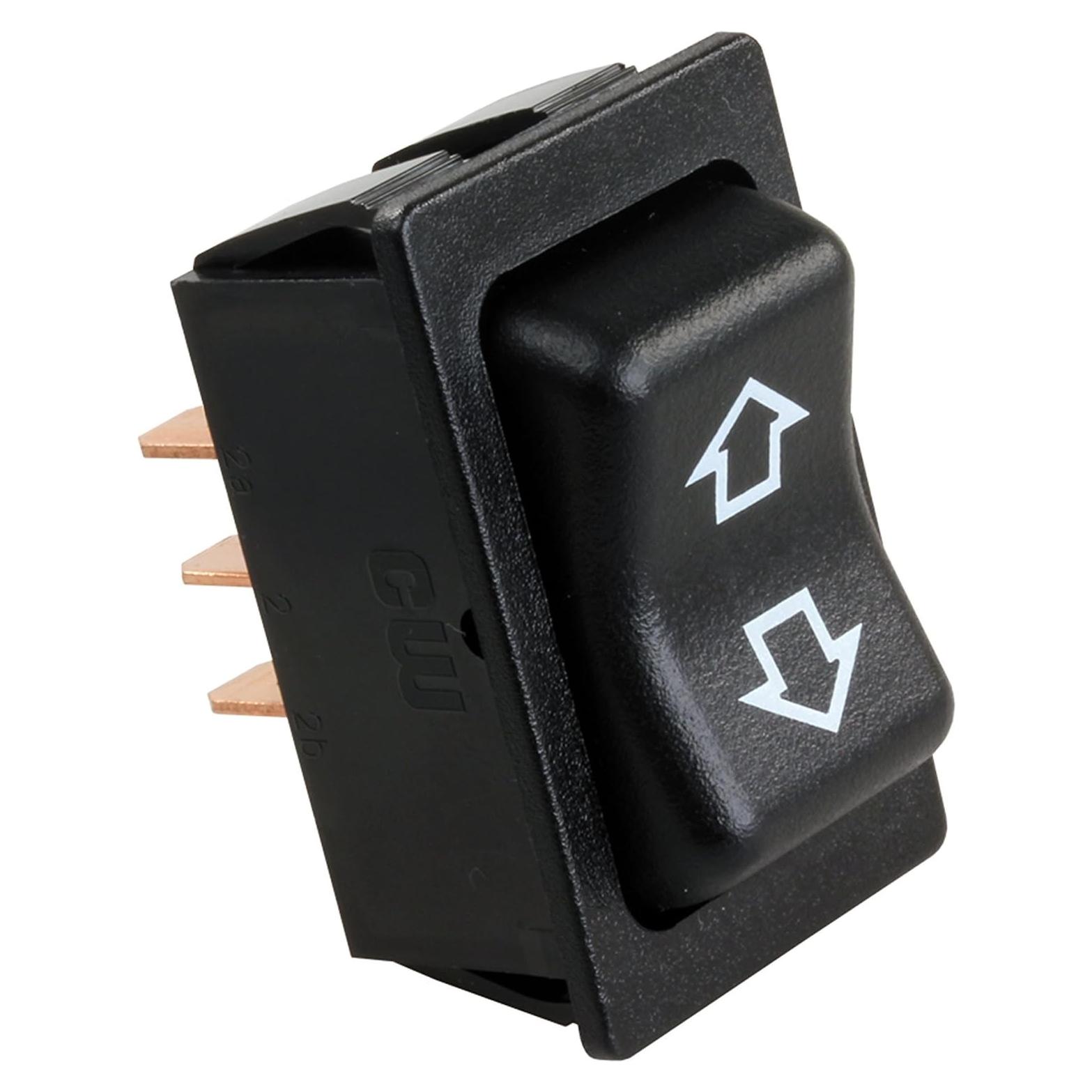 Interruptor Deslizante 4 Pines JR Products 12V 40A Negro