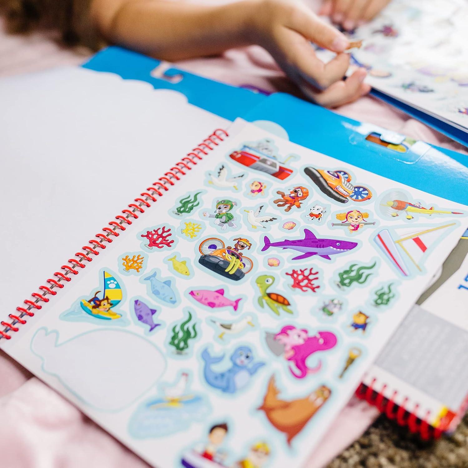 Almohadillas de Pegatinas Reutilizables Melissa & Doug PAW Patrol