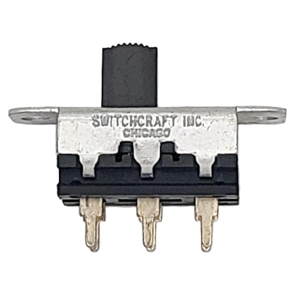 Interruptor deslizante DPDT Switchcraft 3A 125VAC Paquete de 5