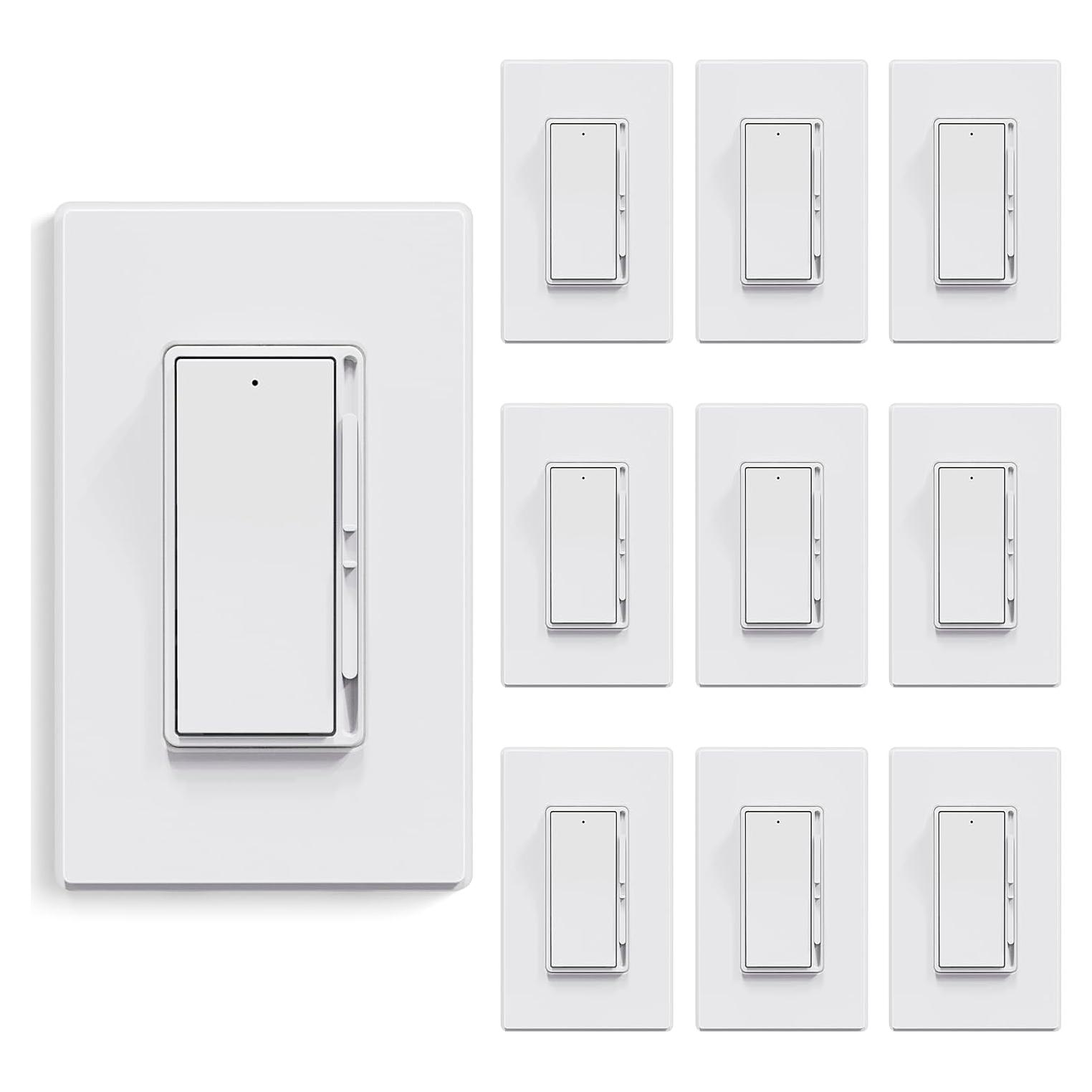 Interruptor Regulador Digital ELEGRP 300W/600W LED/Incandescente