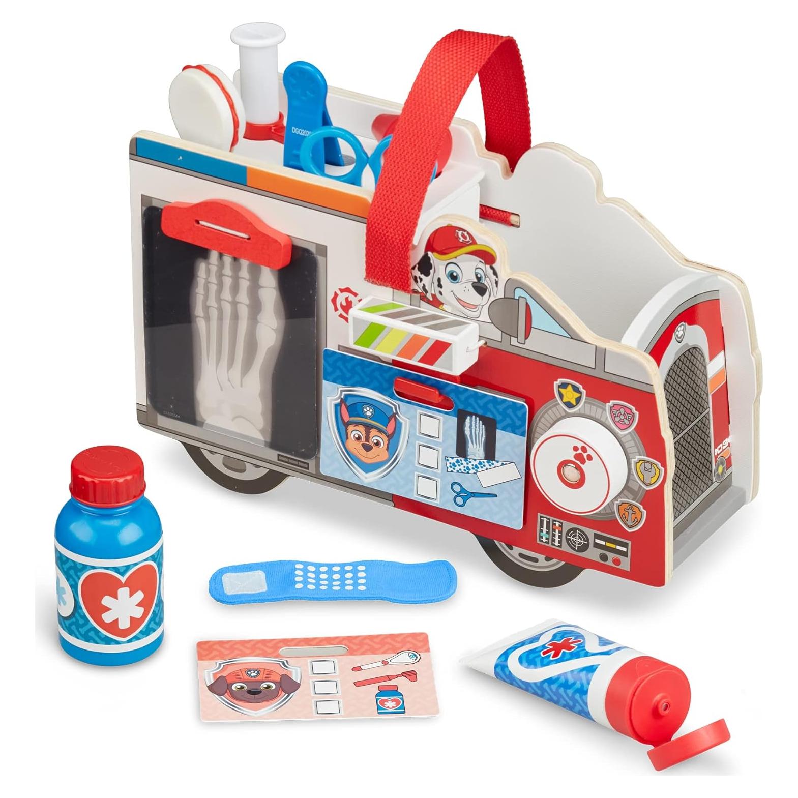 Caddy de Rescate EMT Marshall Melissa & Doug 14 Piezas