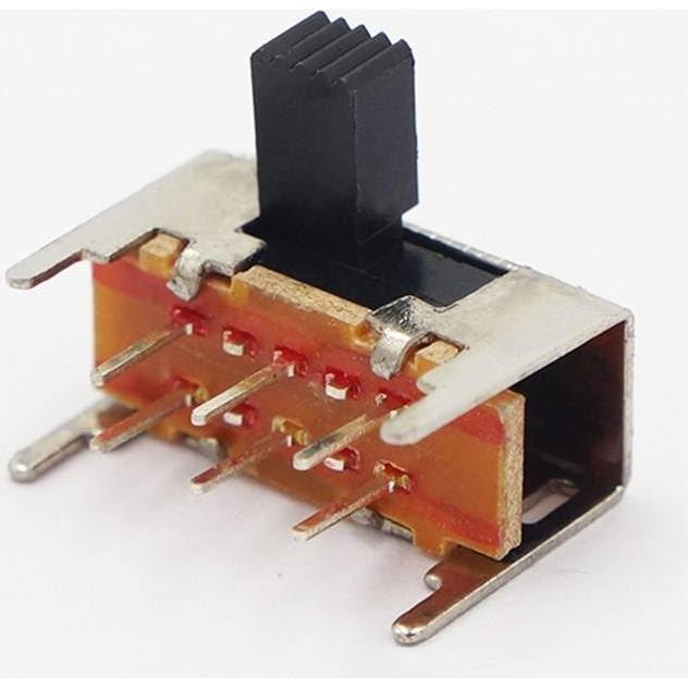 Interruptor Deslizante DPDT 20 Pcs 6mm Genérico 0.5A 50VAC