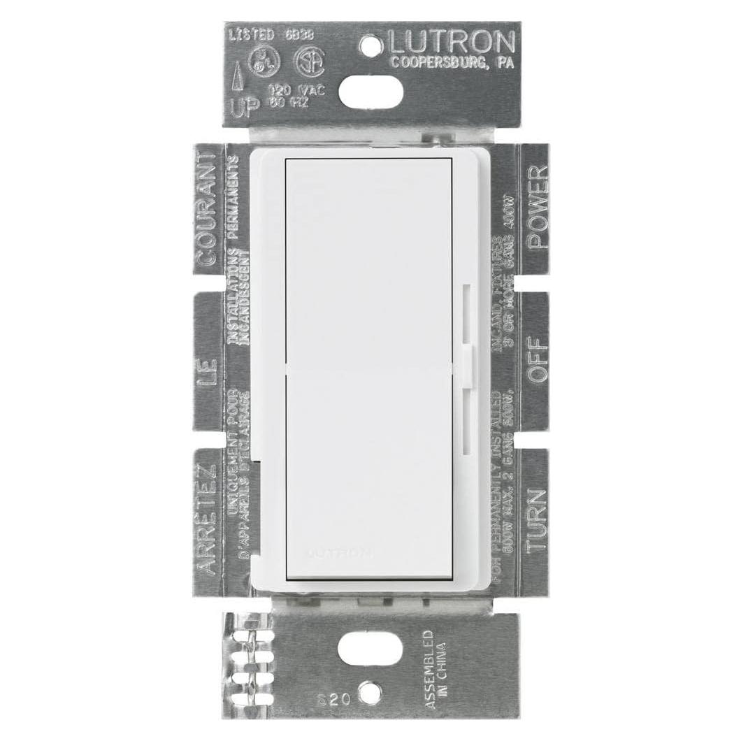 Interruptor de Ventilador Lutron Diva 3 Velocidades Blanco