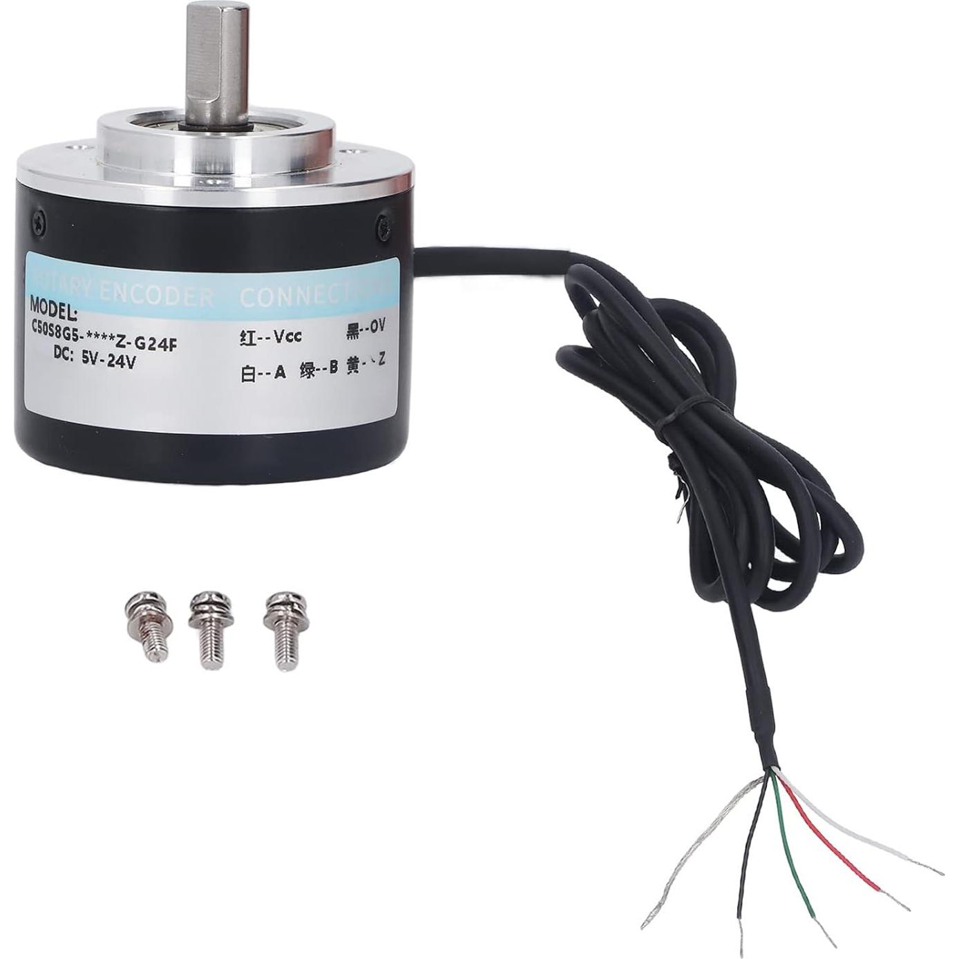 Encoder Rotativo Incremental Acogedor 50mm PNP 2000P/R DC5-24V