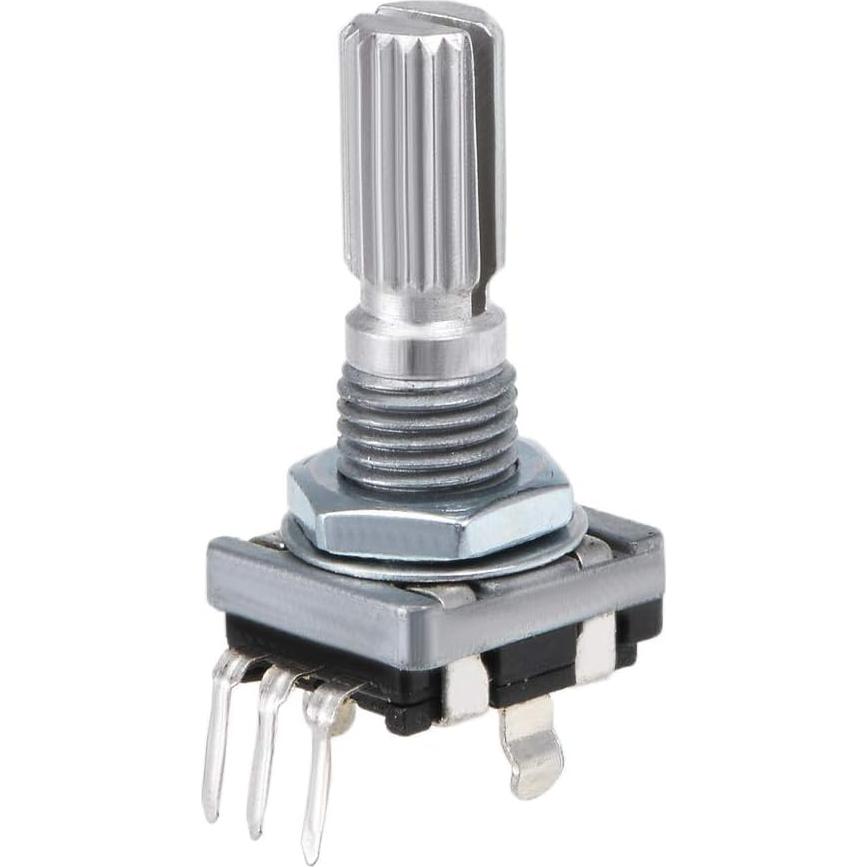 Encoder Rotativo uxcell 360 Grados 5 Pines Eje 14mm 10pcs