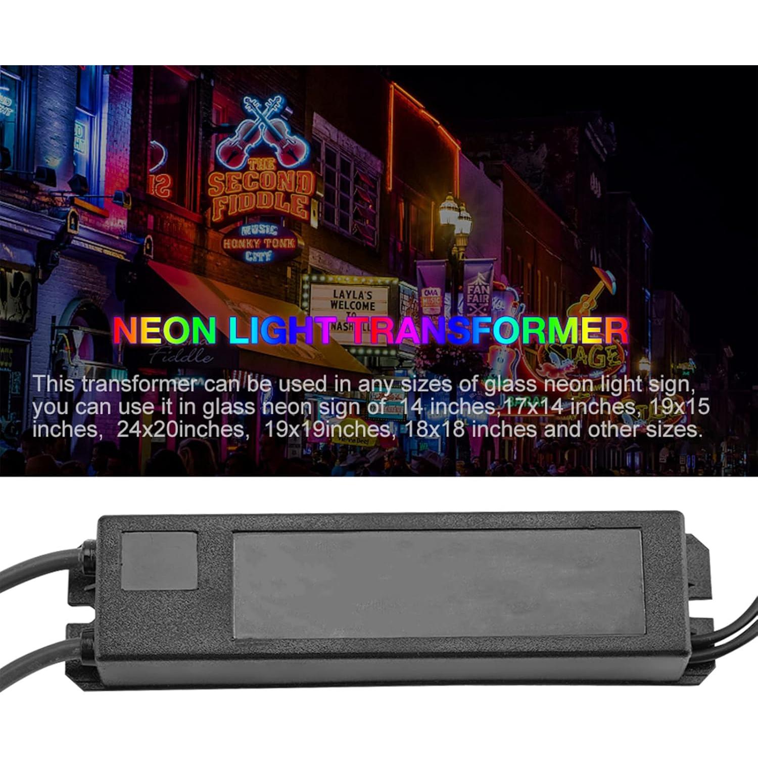 Transformador de Luz de Neón Walfront 3kV 30mA 5-25W