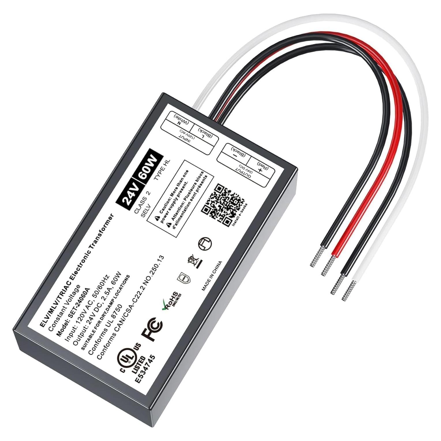 Transformador LED Dimmable 60W 24V Inexaccessories