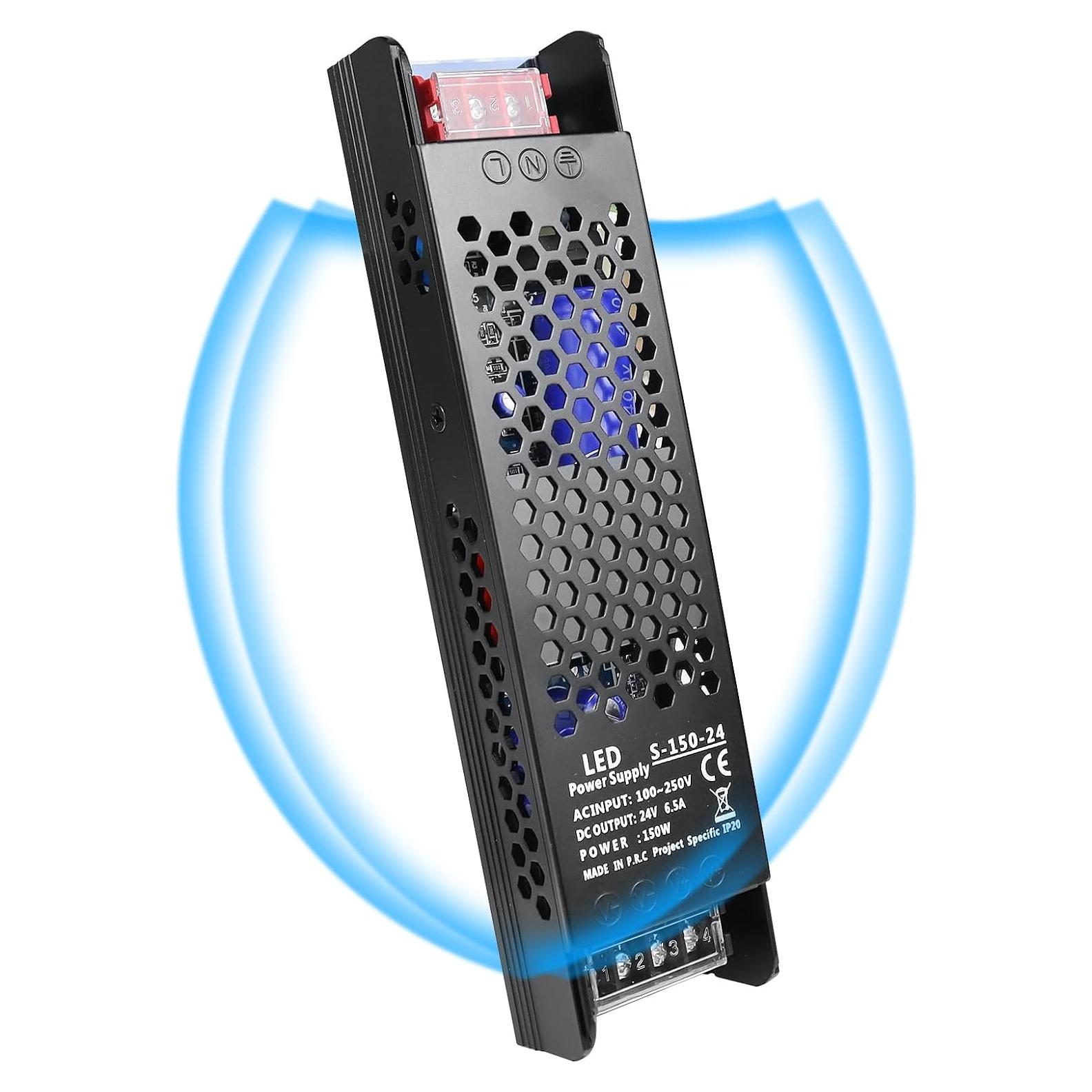 Fuente de Alimentación inShareplus 24V 150W DC 6.5A Adaptador