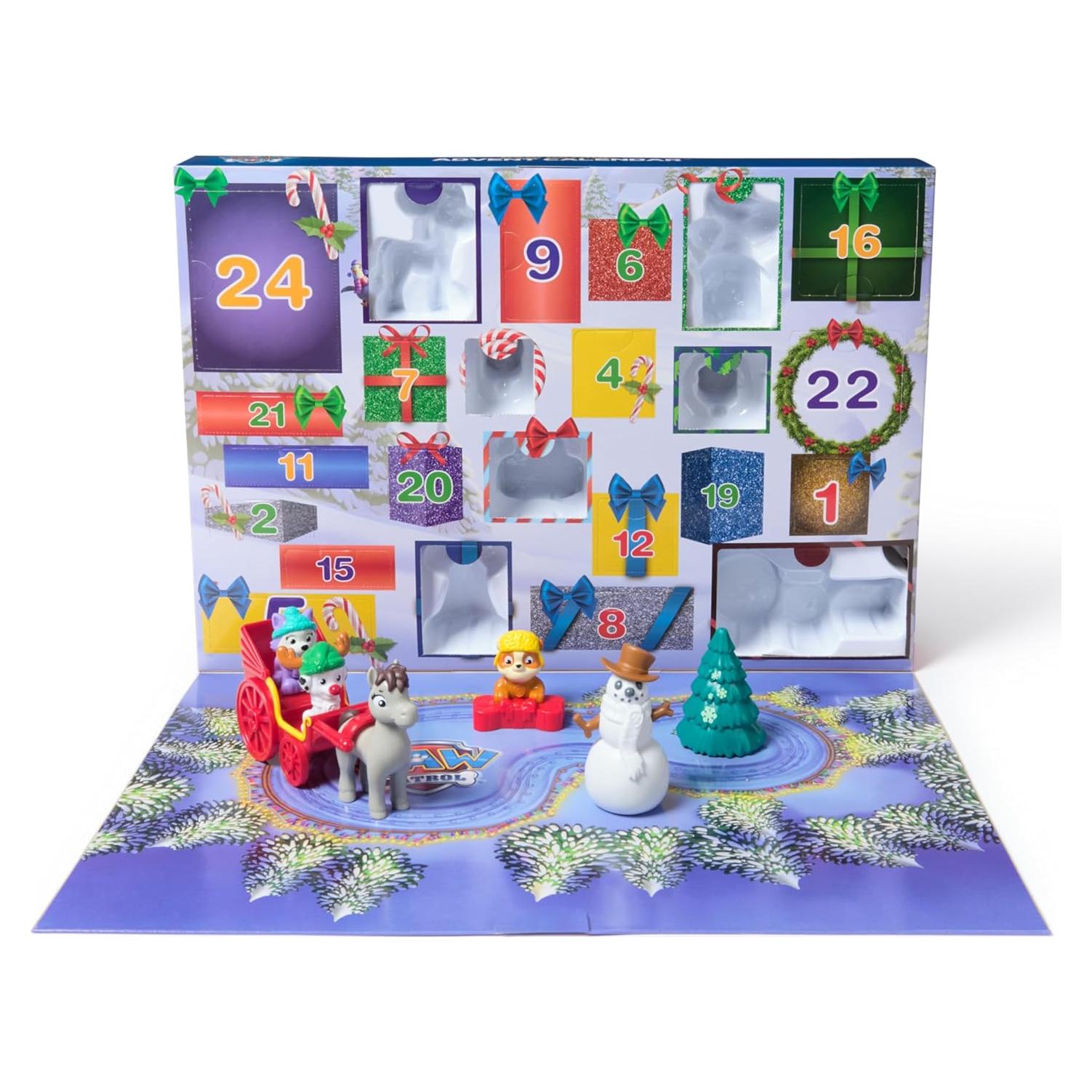 Calendario de Adviento PAW Patrol 2024 con 24 Juguetes