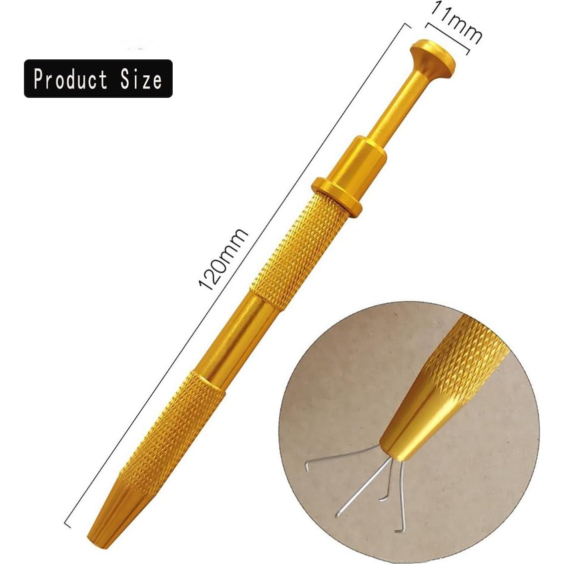 Extractor de Teclas HDSUN 4 Puntas para Componentes Electrónicos