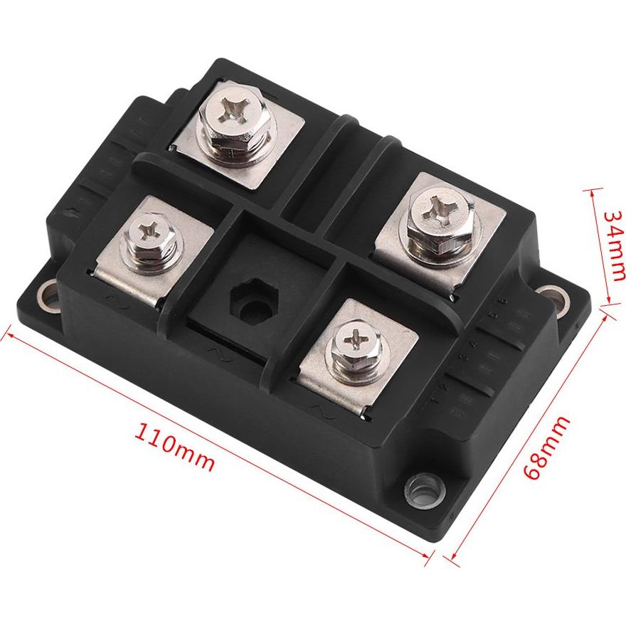 Módulo Rectificador Puente Walfront 400A 1600V 4 Terminales