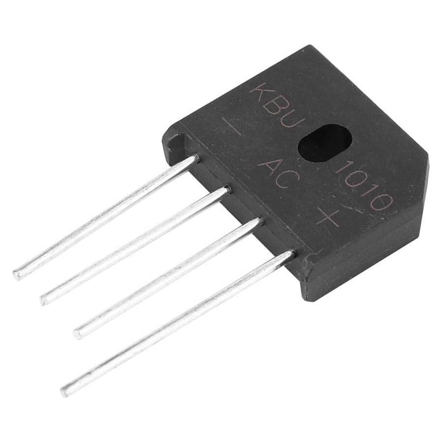 Puente Rectificador Hilitand 10A 1000V 4-Pin (5pcs)