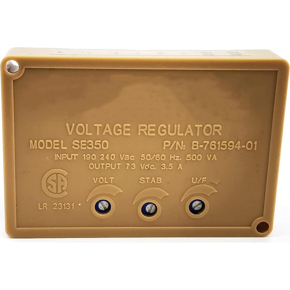 Regulador de Voltaje Automático DEVMO SE350 para Generadores