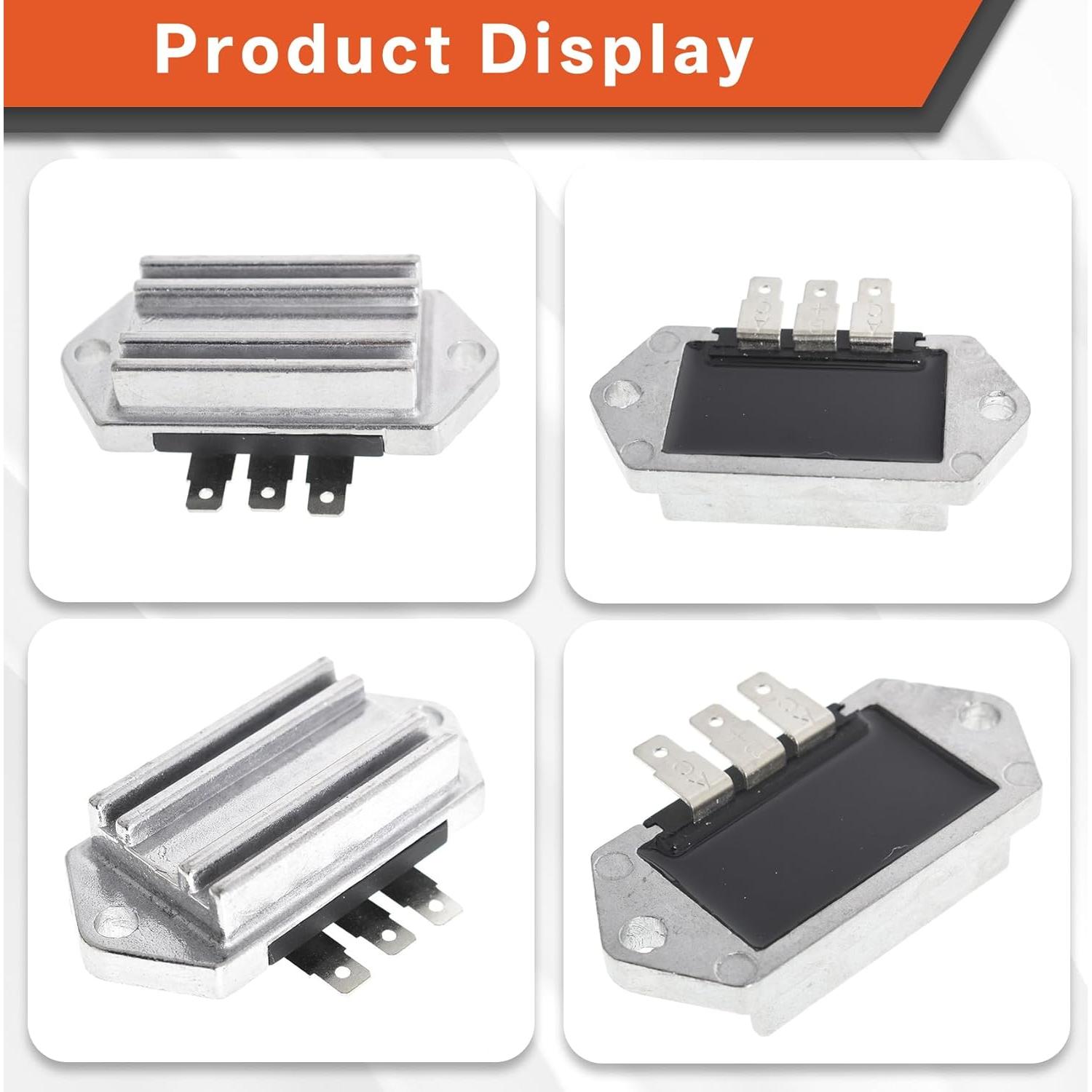 Regulador de Voltaje y Rectificador Labwork para Motores John Deere 8-25HP
