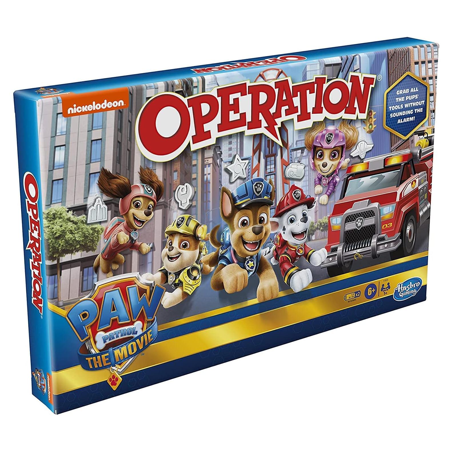 Juego de Mesa Operación Paw Patrol - Hasbro - 6+ Años