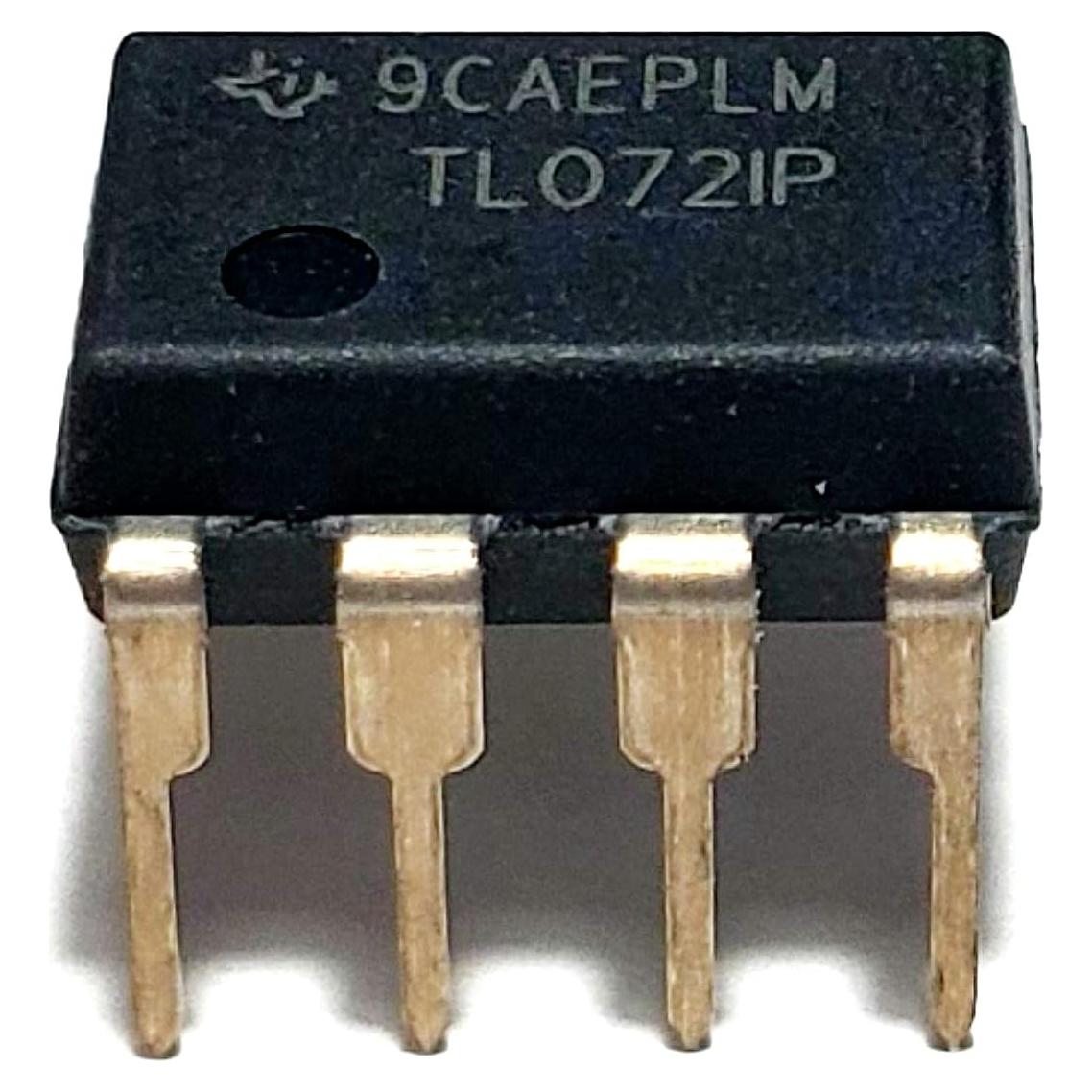 Amplificador Operacional TL072IP JFET Bajo Ruido DIP-8