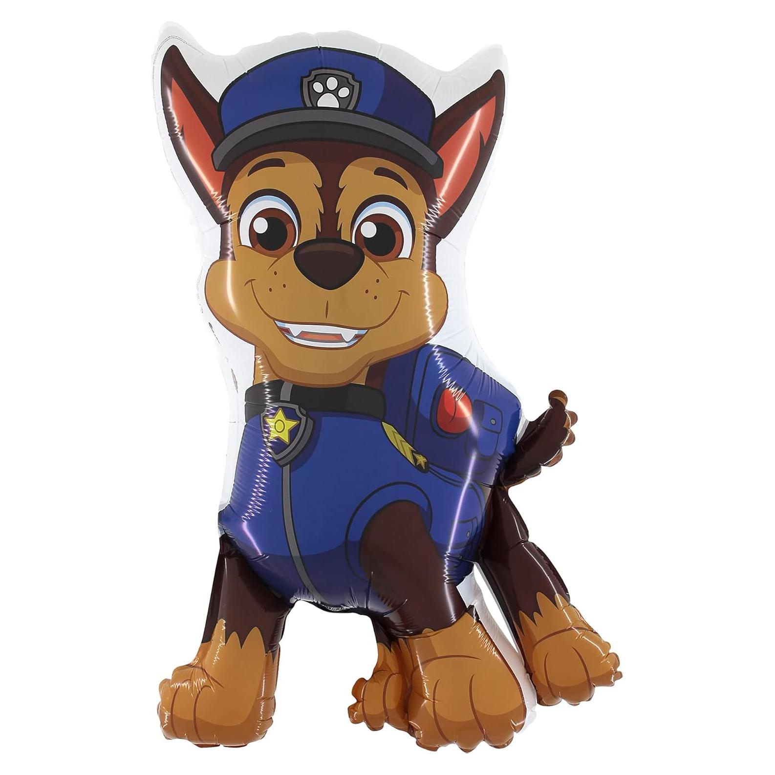 Globo de Aluminio Jumbo Toyland Chase Paw Patrol 89 cm