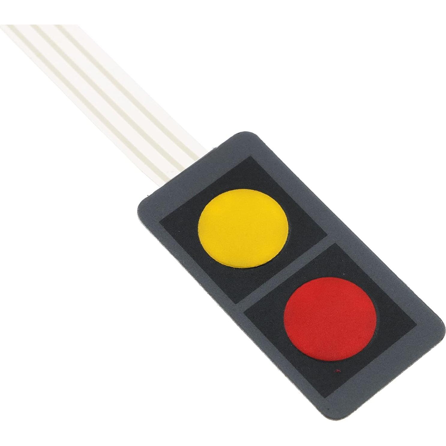 Interruptores de Membrana E-outstanding 2 Pcs 40x20mm