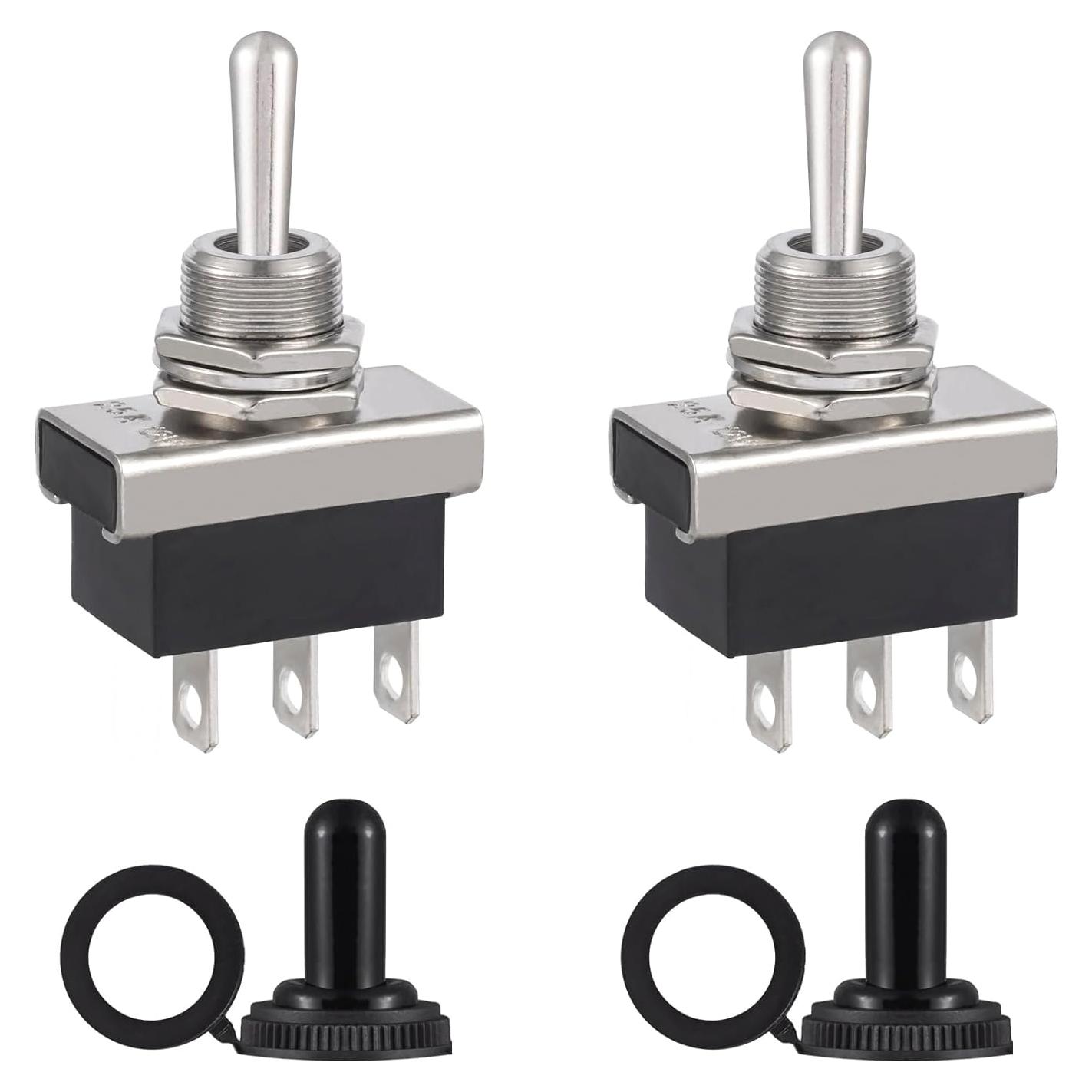 Interruptor de Palanca VEXUNGA KN3D-103 12V 25A Impermeable