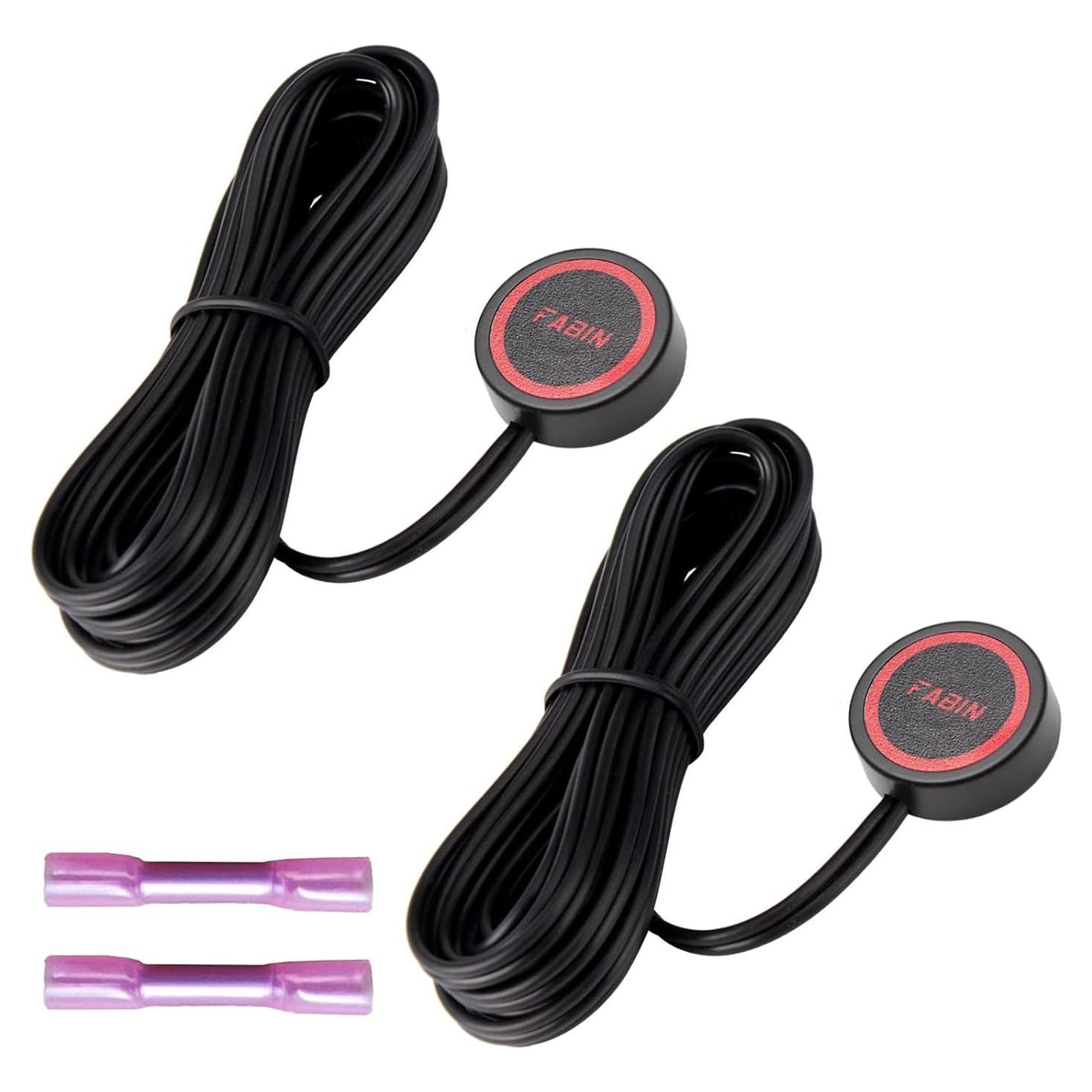 Interruptor Momentáneo FARBIN 2 Pcs con Cable 3m SPST