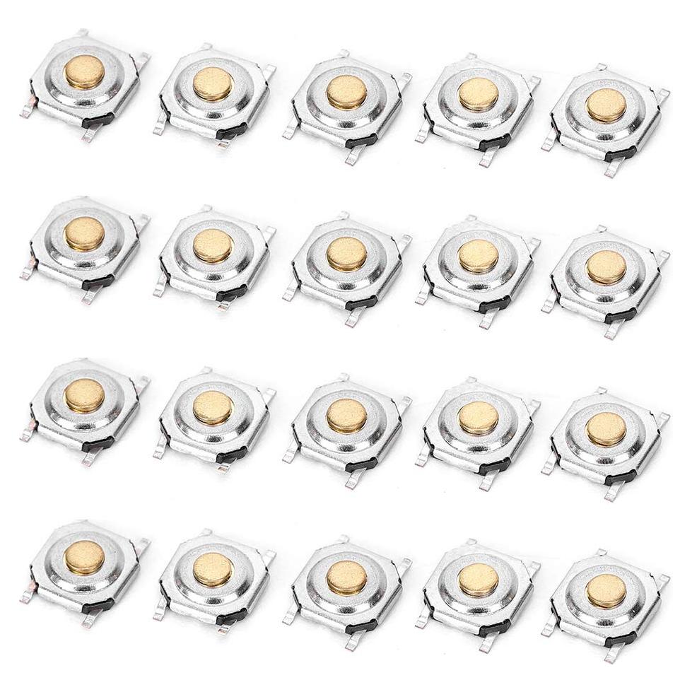 300 Interruptores de Botón Táctil WALFRONT 4x4x1.5mm
