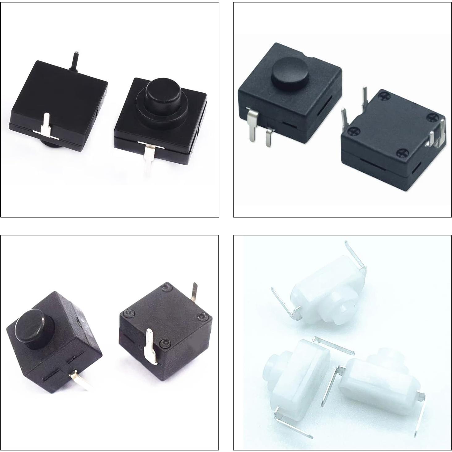 Kit de Interruptores de Botón de Presión Kidisoii 54pcs