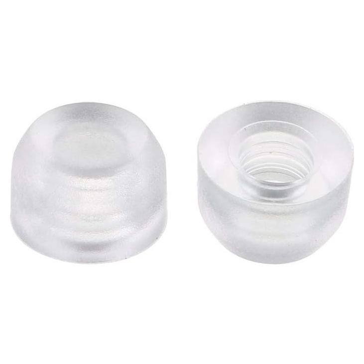 Tapa de Botón Pulsador uxcell 20 Pcs 3mm Transparente
