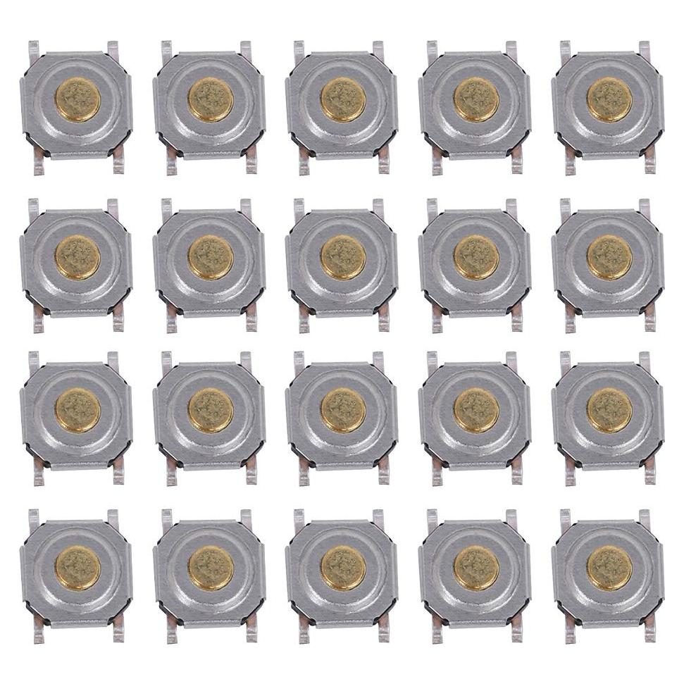 Interruptores Táctiles de Botón Pulsador Garosa 200 Pcs Latón