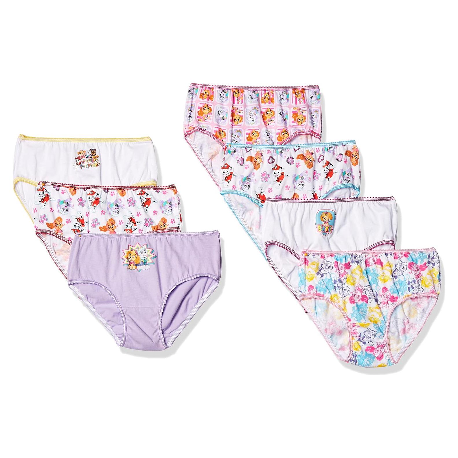 Ropa Interior Niñas Paw Patrol 100% Algodón 10 Piezas