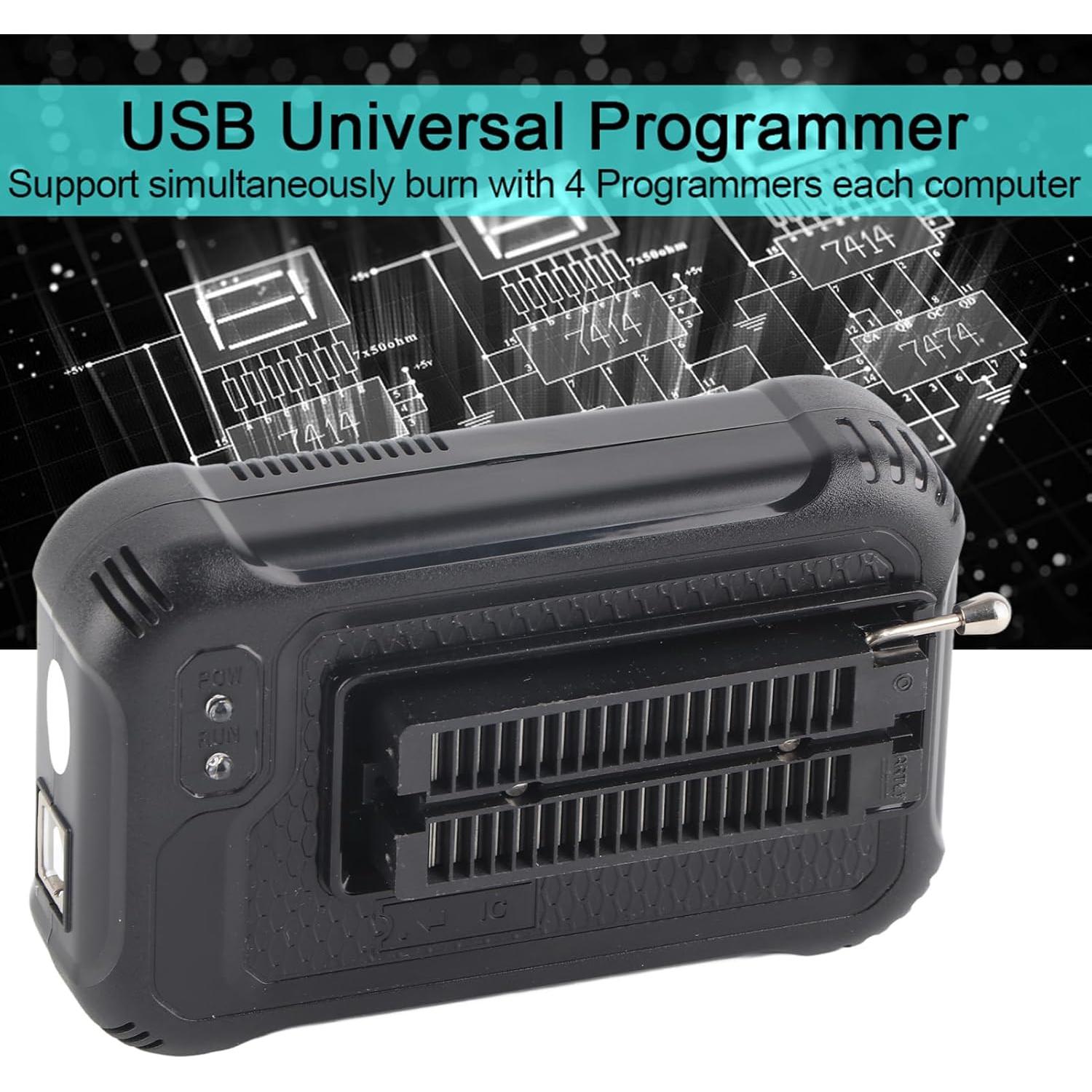 Programador Universal USB Hilitand TL866II con 9 Adaptadores