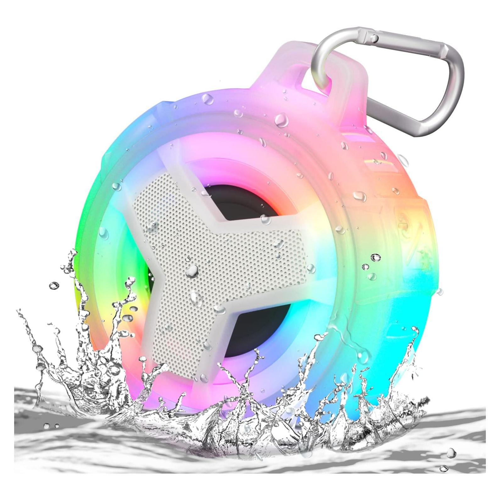 Altavoz Bluetooth Impermeable EBODA IP67 con Luz LED 2000mAh