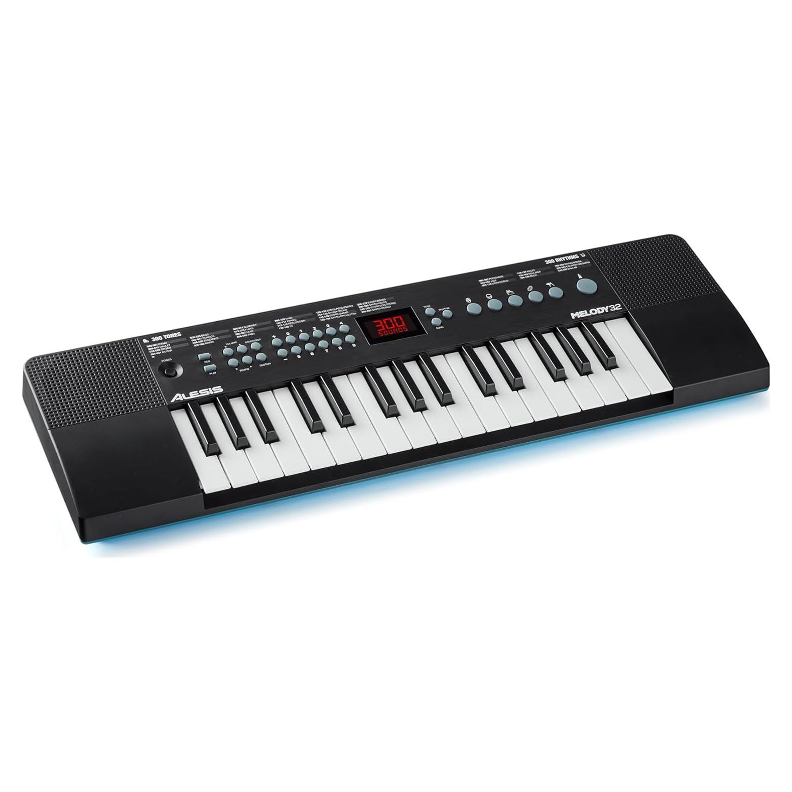Piano Digital Alesis Melody 32 - 32 Teclas, 300 Sonidos, USB-MIDI
