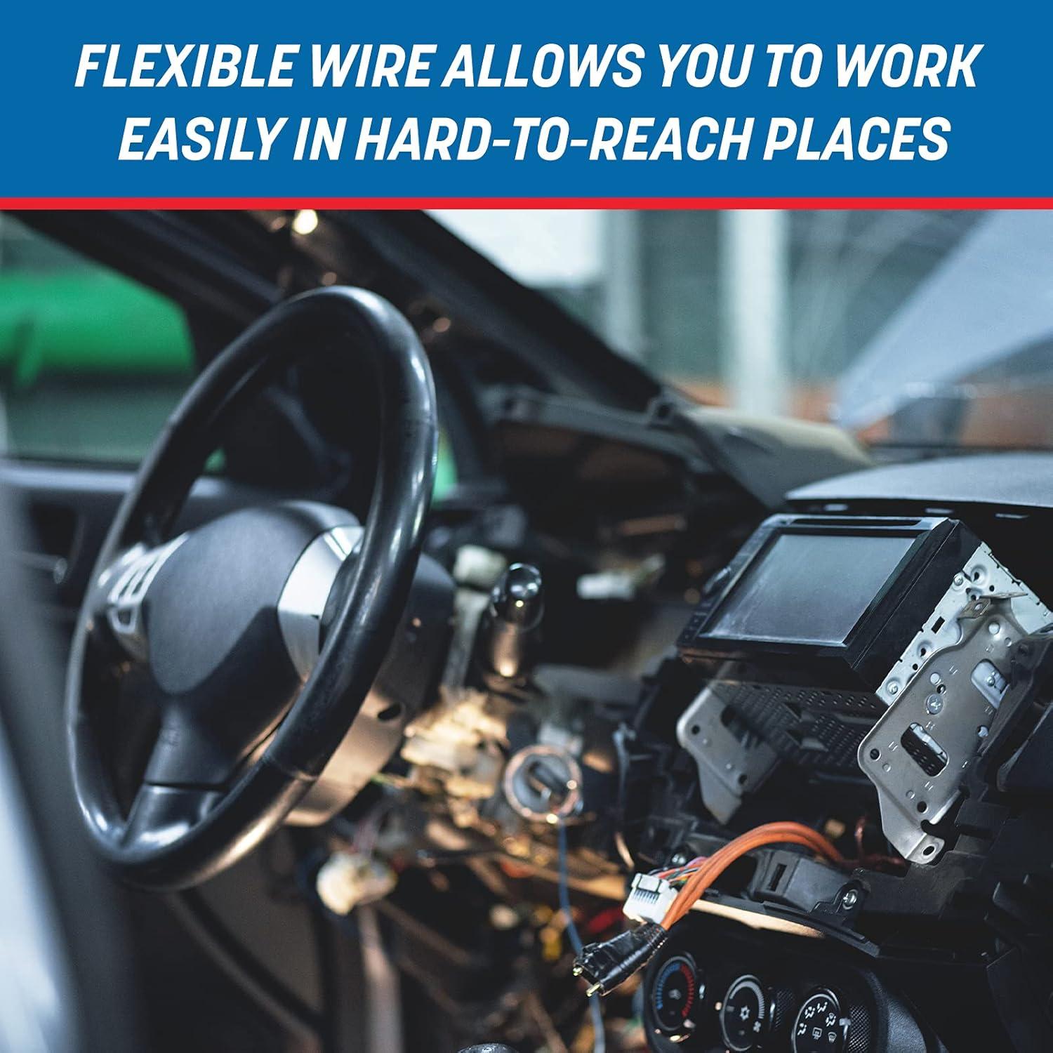 Cable eléctrico de cobre 16 AWG GS Power 30.48m rojo/negro