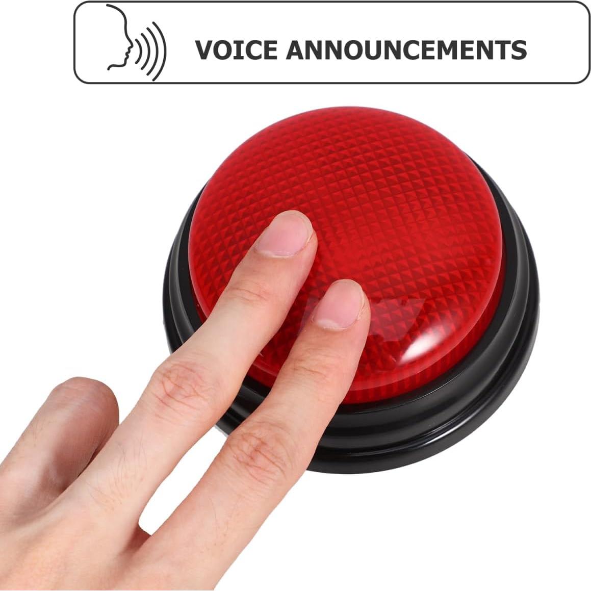 Zumbador de Juego DEARMAMY con Luz y Sonido - Rojo