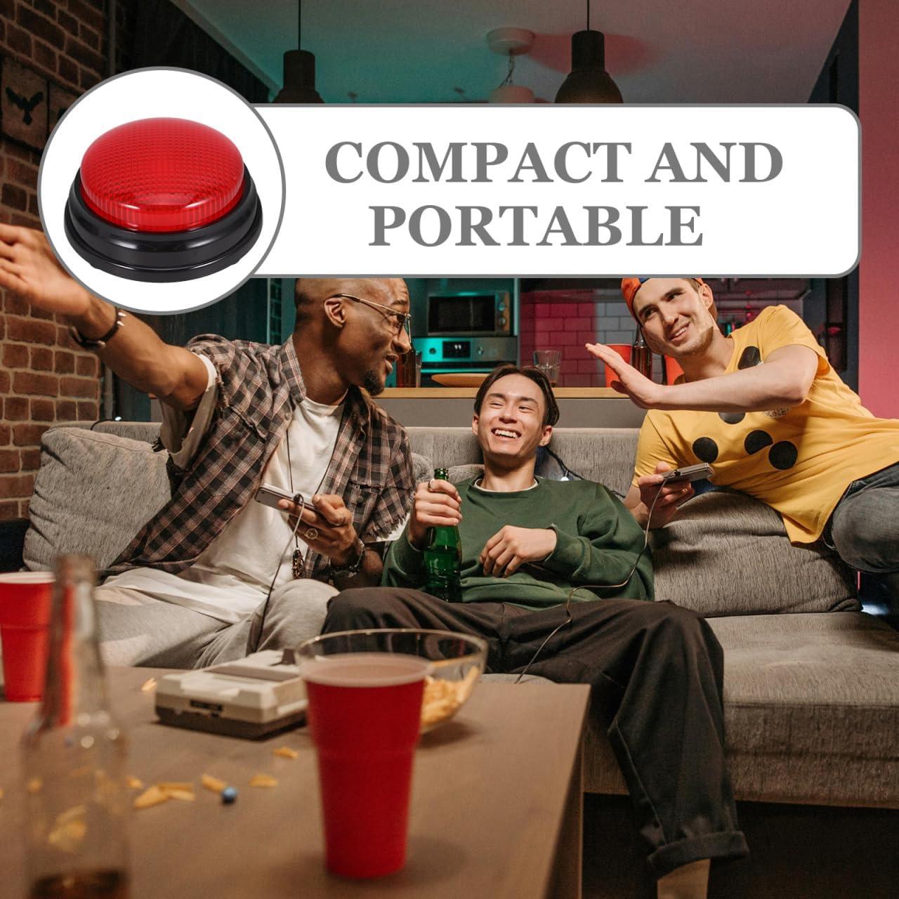 Zumbador de Juego DEARMAMY con Luz y Sonido - Rojo