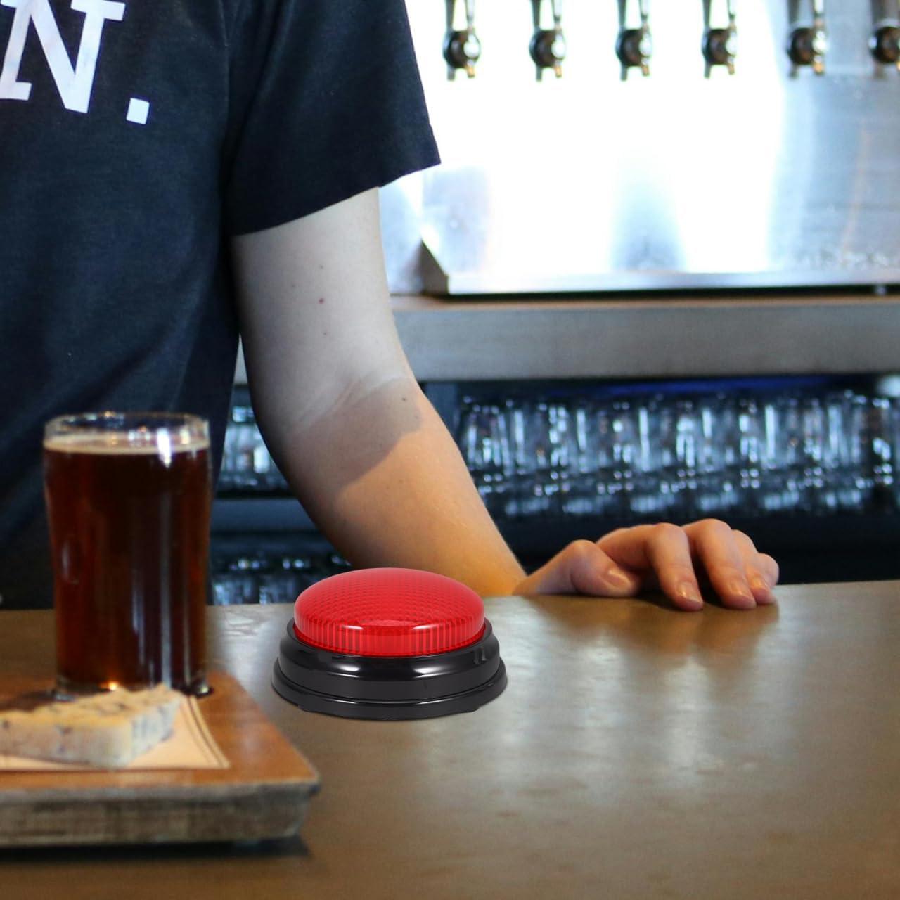 Zumbador de Juego DEARMAMY con Luz y Sonido - Rojo