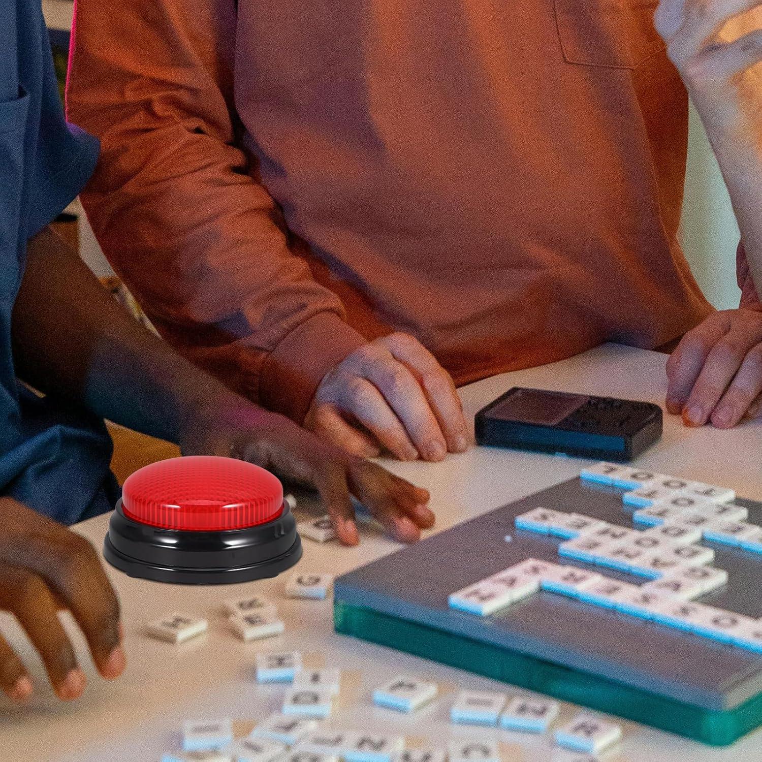 Zumbador de Juego DEARMAMY con Luz y Sonido - Rojo