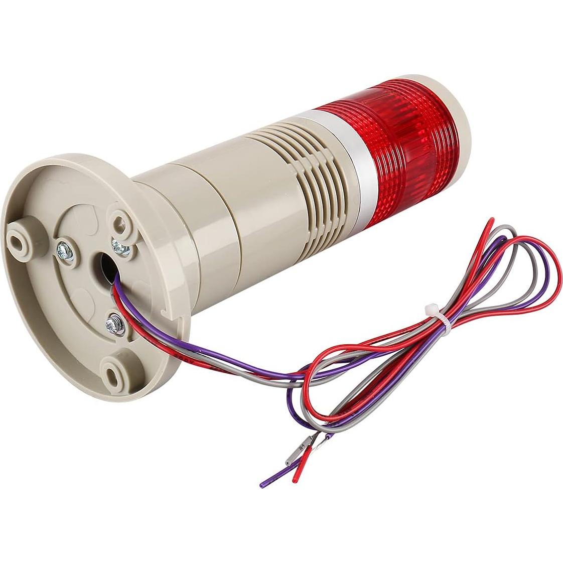 Luz de Advertencia Industrial Baomain LTP-502TJ 24V CC Roja