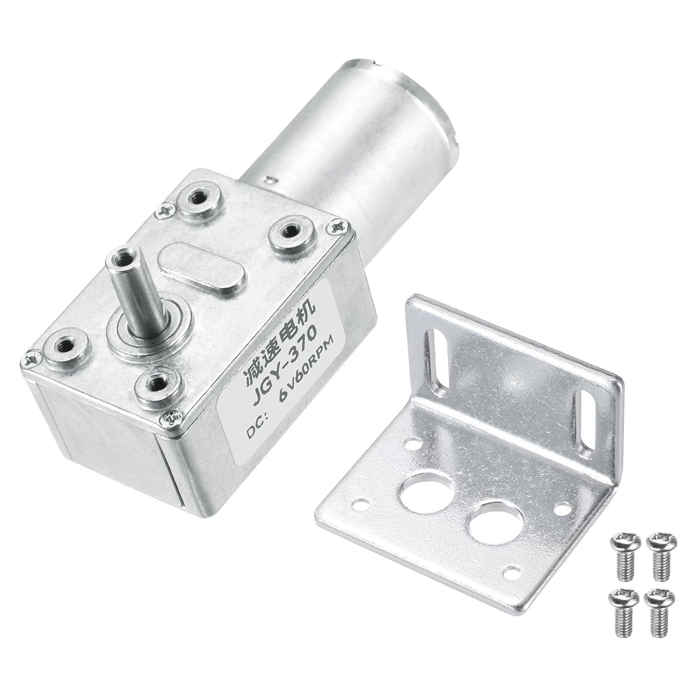 Motor Eléctrico Reversible MECCANIXITY 6V 60 RPM Engranaje