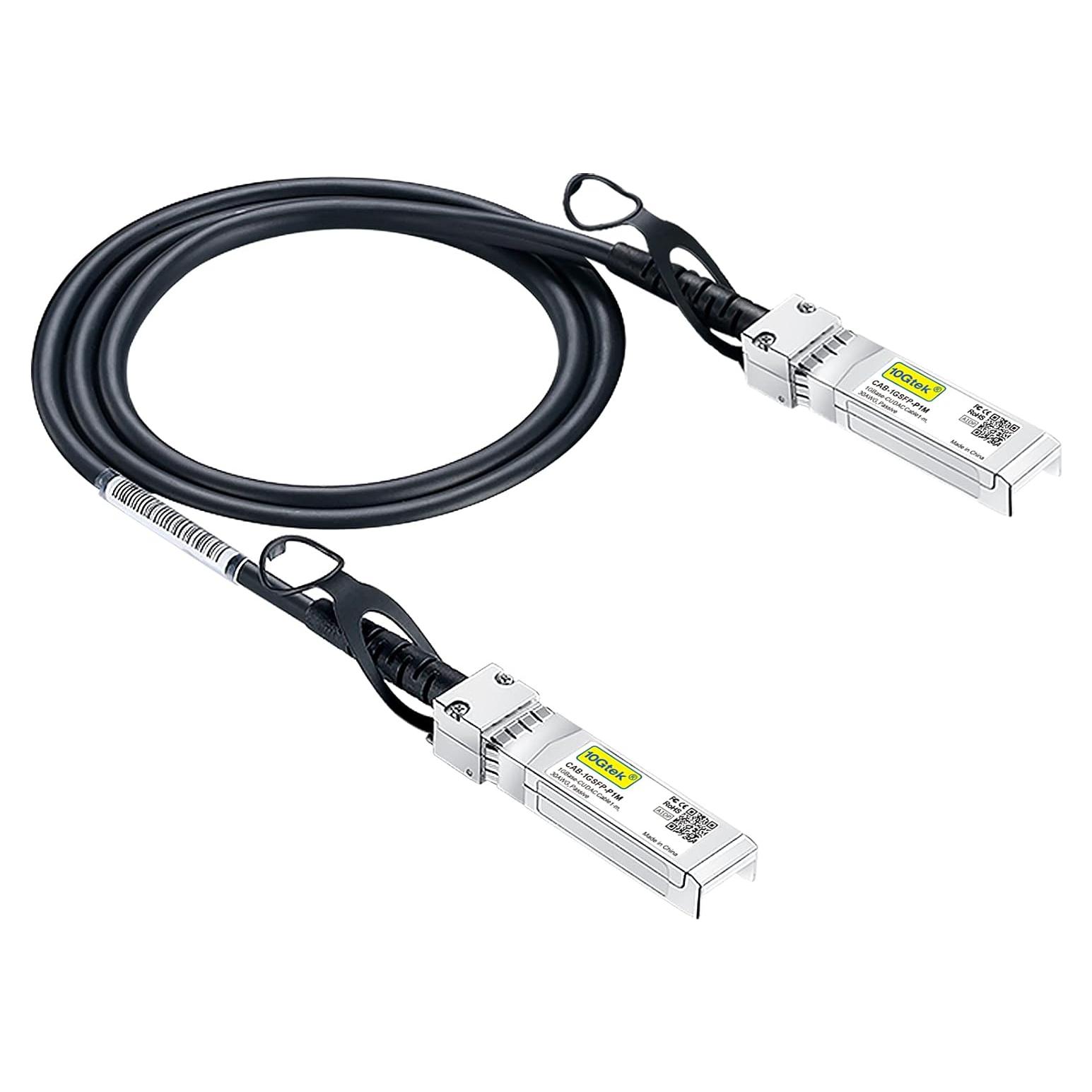Cable DAC Twinax 10Gtek 1m para Cisco SFP-1GBASE-CU1M y más