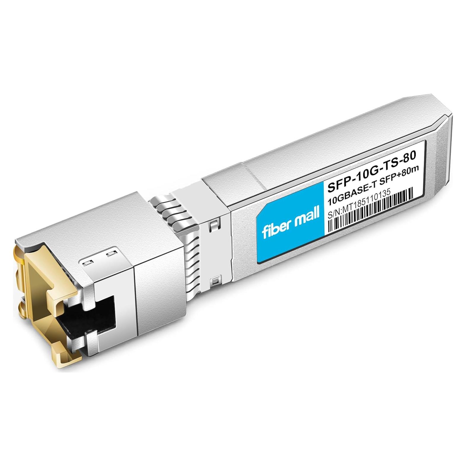 Módulo Transceptor 10G SFP+ Fiber Mall RJ45 80m