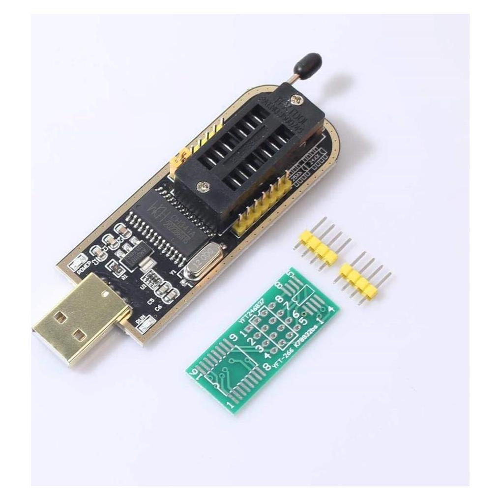 Programador USB CH341A para EEPROM y Flash SPI 5V-3.3V