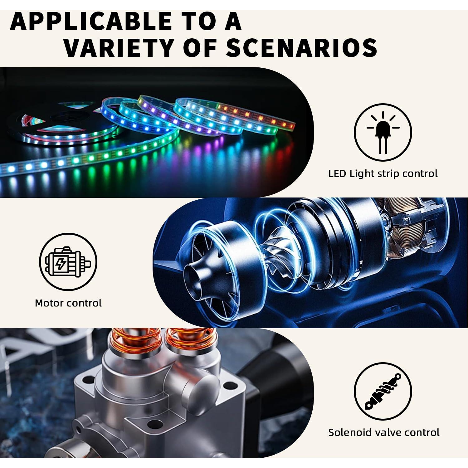 Módulo de Conmutación MOSFET DaFuRui 15A 400W PWM 0-20KHz
