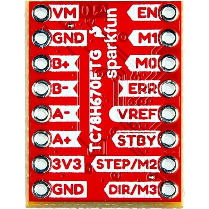 Controlador de Motor Paso a Paso Mini SparkFun TC78H670FTG 2A