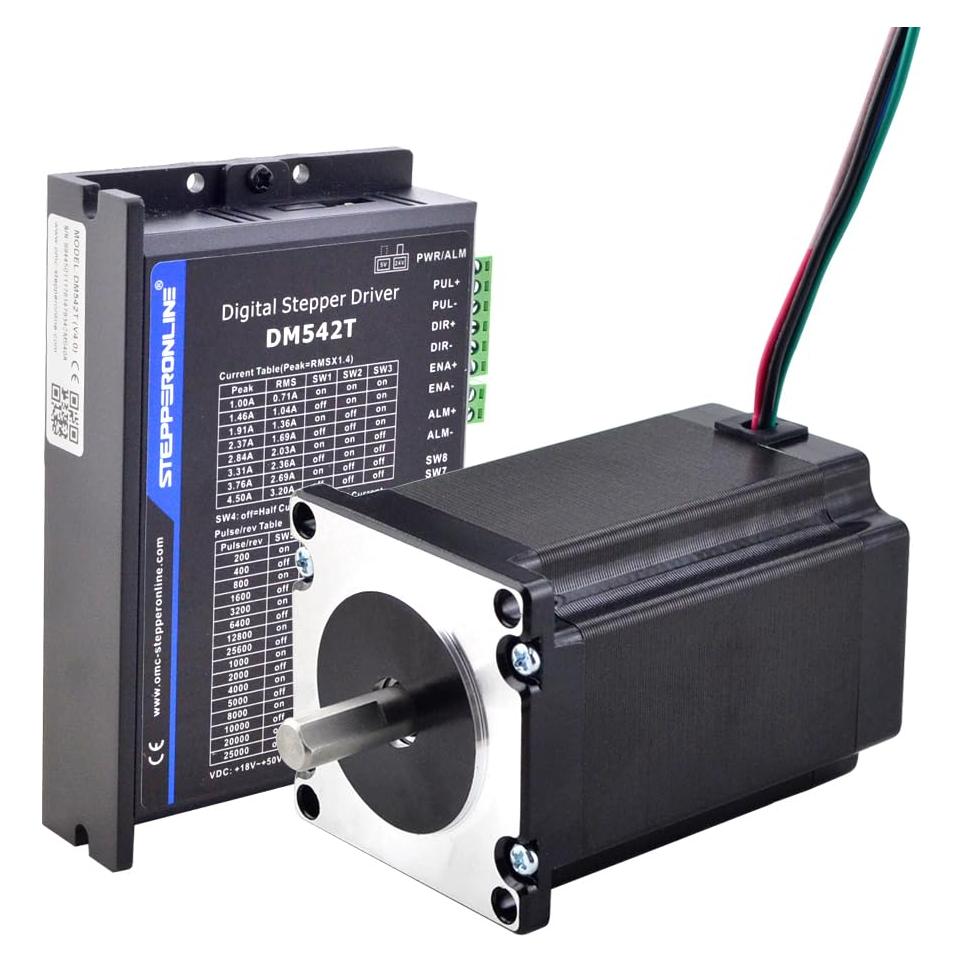 Kit Motor Paso a Paso Nema 23 2.4Nm STEPPERONLINE DM542T