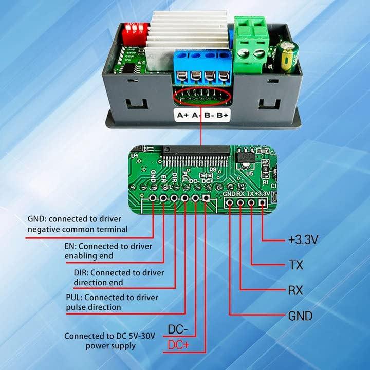 Controlador de Motor Paso a Paso Grandes Olas 5-30V 4A