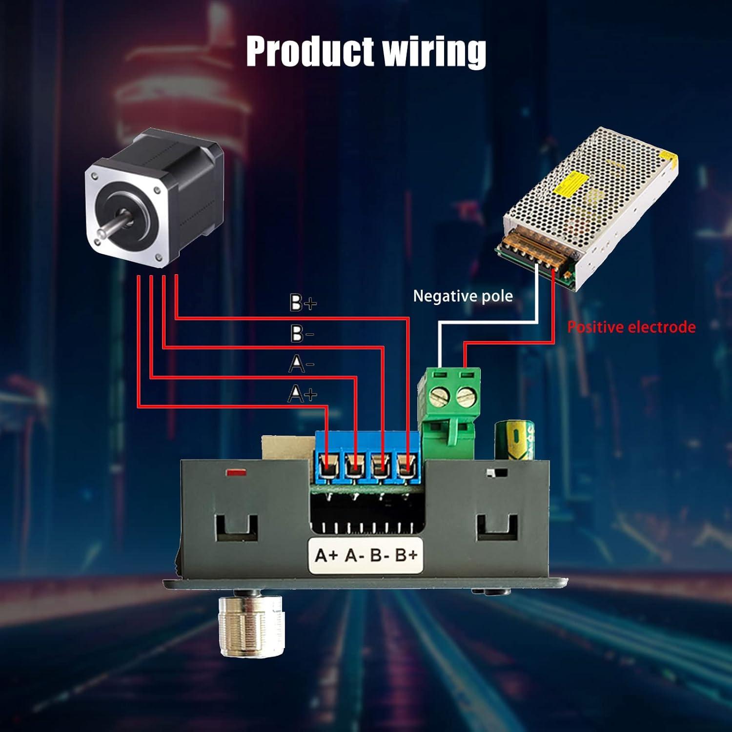 Controlador de Motor Paso a Paso Grandes Olas 5-30V 4A